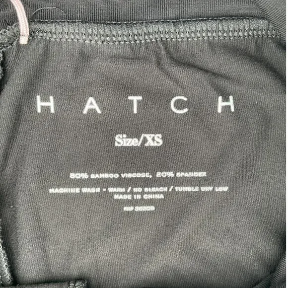 Hatch Stretch Black Before During And After Leggings Size XS - Picture 4 of 4
